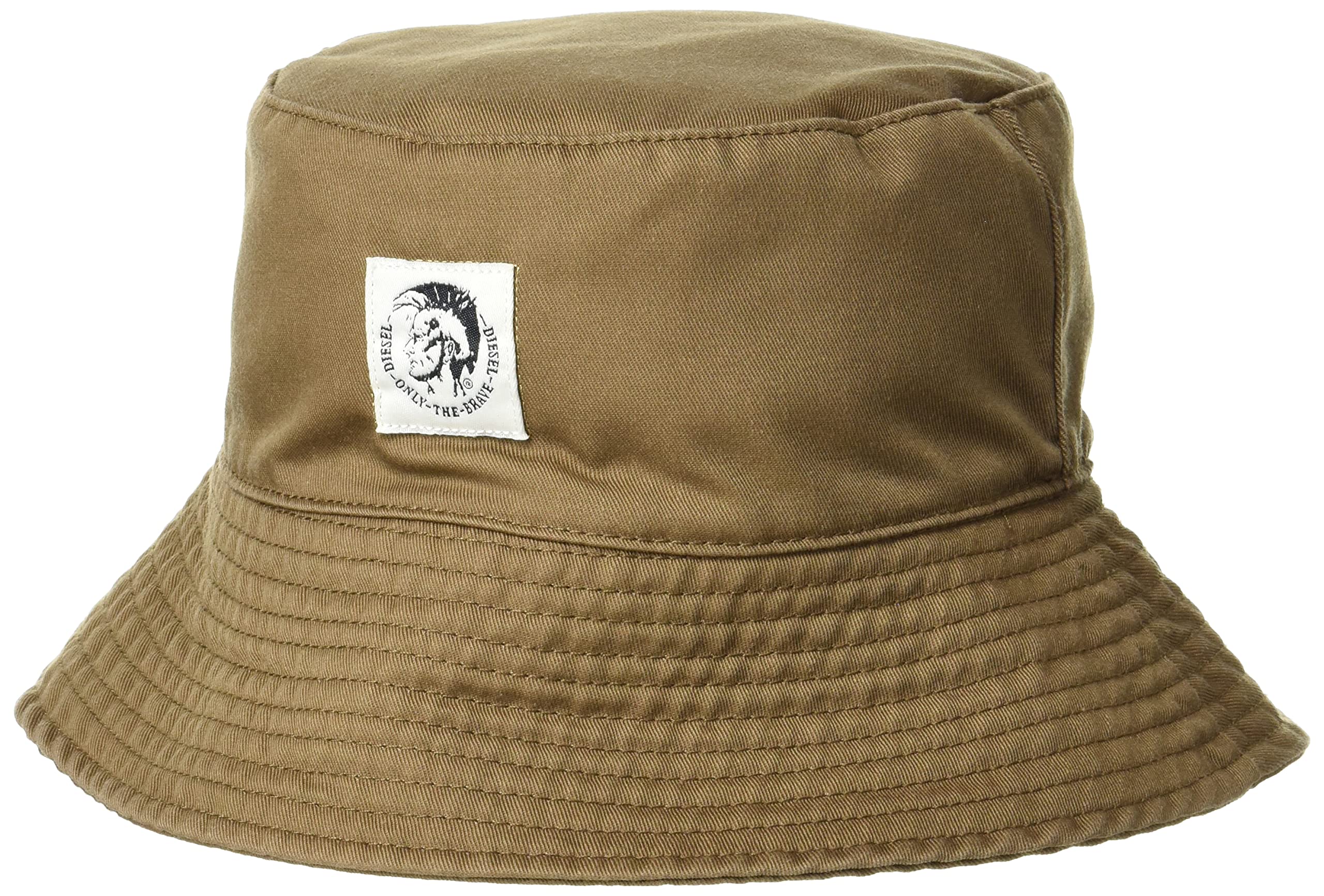 Cap Bucket Hat Mohawk Label A027530PBAM 02 Brown 79R [Diesel] Men s коричневый