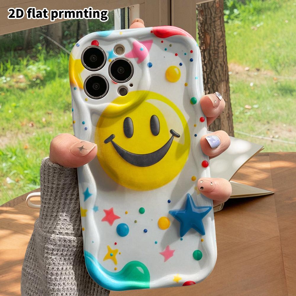 Phone Case: 2D flat, fits iPhone 18, 17, 16, 15, 14, 13, 12Pro protective case, bright and lively, perfect Christmas and Halloween holiday gift