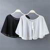 Soft Chiffon Sun Protection Wrap Lightweight Foldable Design For Sensitive Skin Summer Outfits