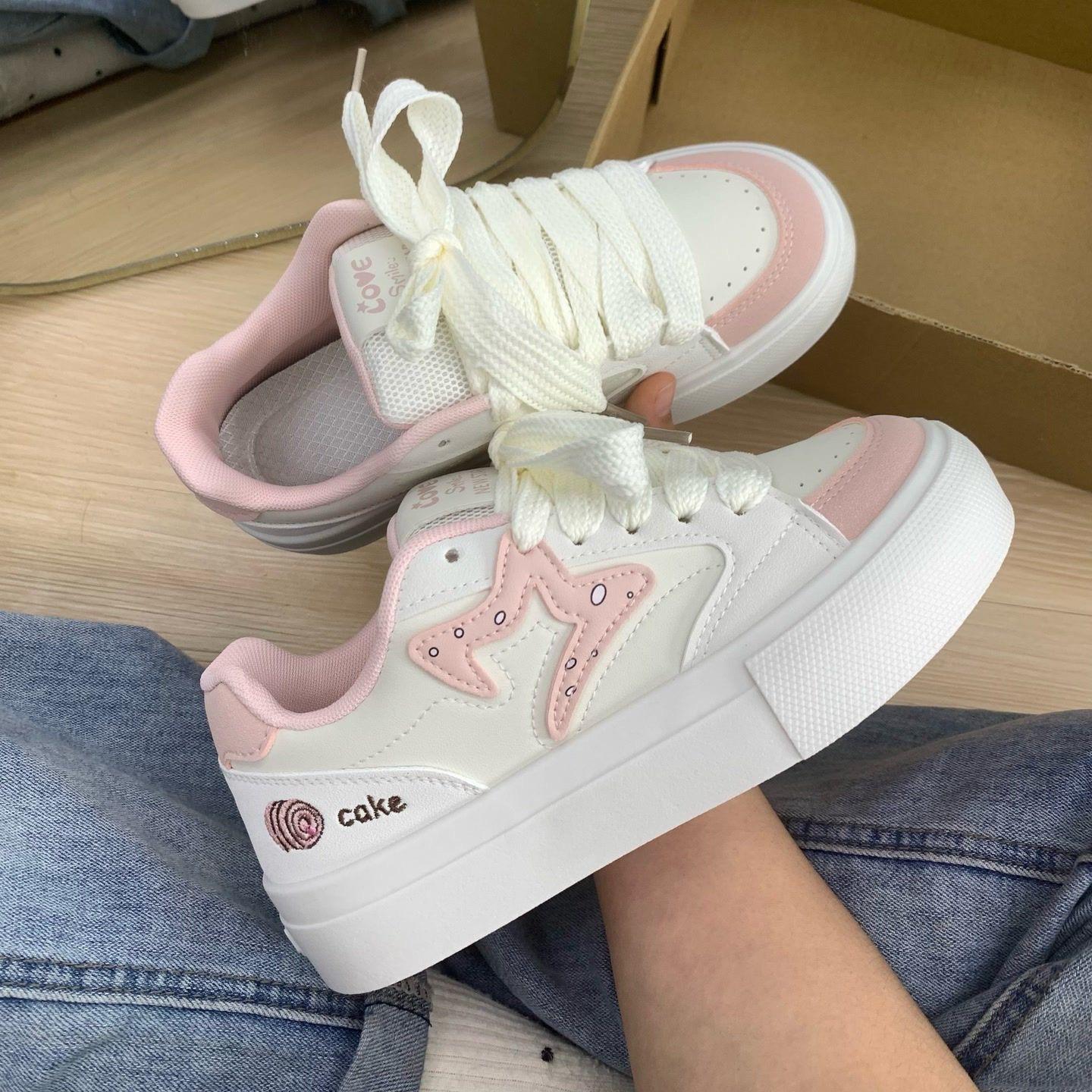 

Starfish ice cream casual board shoes ins tide 2025 autumn new original Patrick Star white shoes versatile canvas shoes 35