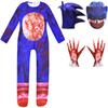 Sonic The Hedgehog Kids Cosplay Costume Jumpsuit Perfect For Halloween And Parties