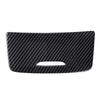 AA92-Car Center Console Water Cup Holder Panel Trim For Mercedes GLA CLA A Class W176 2013-2018 LHD ABS Carbon Fiber