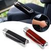 Universal Car Handbrake Grip Protect Cover Styling Wooden Carbon Fiber Decor High Quality ABS Smooth SUV Interior Accessory