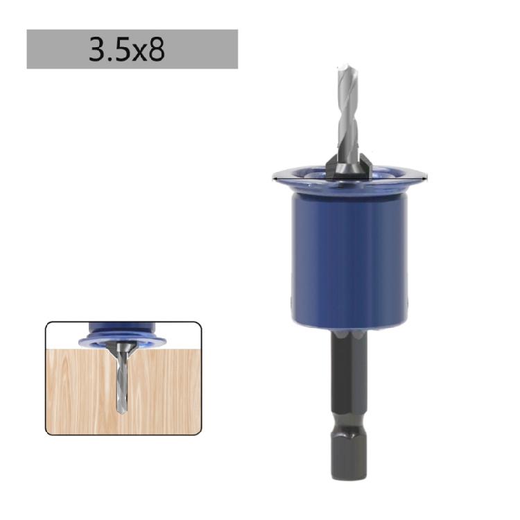 Countersink Drill Bits With Depth Stop Hex Shank Hole Opener Woodworking Carbon Steel Limit Drilling Tool Chamfering