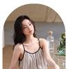 Xuan Liang [With Chest Mat] Women's Summer Ice Silk Strap Shorts Set Sexy Simulated Silk Home Clothes