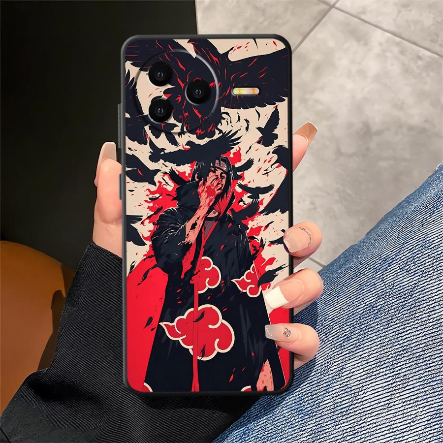 Anime N-NARUTOS Black Soft Phone Cover Case for Xiaomi Redmi 14C A3 A1 A2 Plus 12C A4 9 K40 K80 Pro 13C A5 10