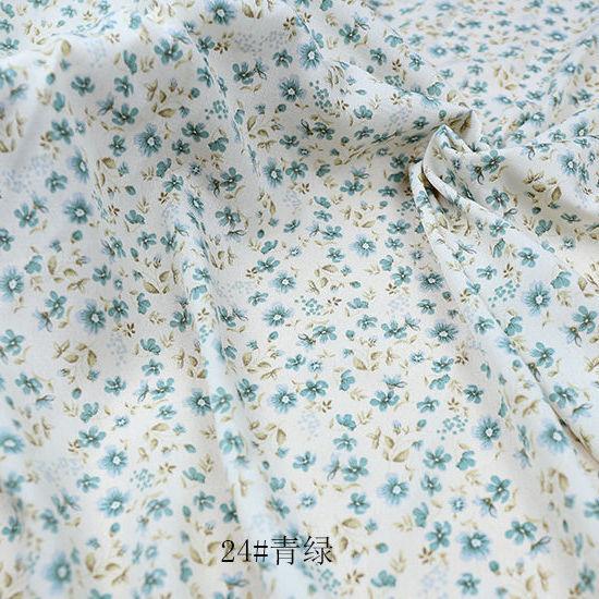 Kwiatowe Szyfonowe Tkaniny Draperowana Miękka Bluzka Sukienka Tkanina Odzieżowa Koreański Słodki DIY Ręcznie Robiona Robótka Ręczna Materiały Odzieżowe Szycie