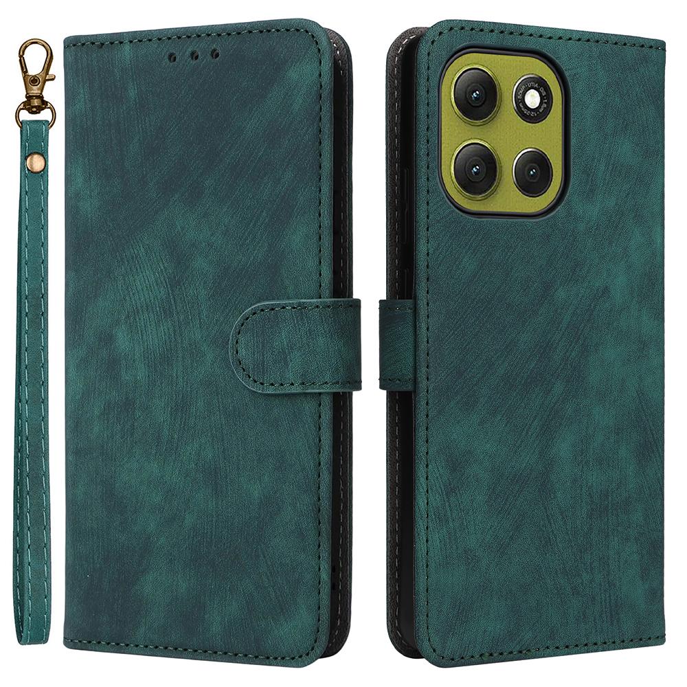 For Motorola Moto G86 Power 5G Case Wallet RFID Blocking PU Leather Phone Cover Stand with Strap