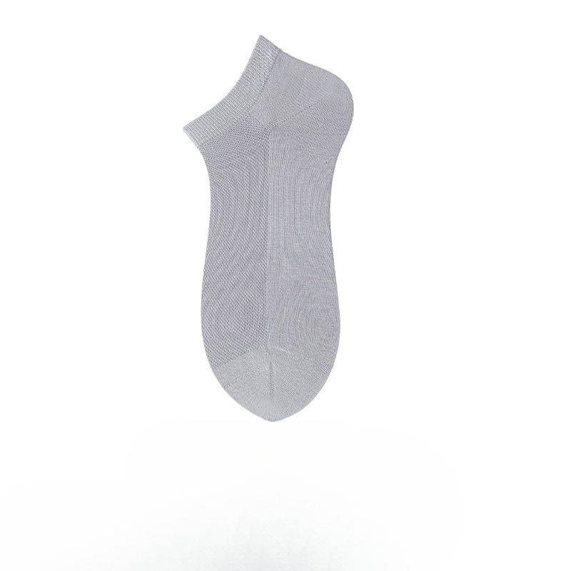 Socks Men's Summer Lightweight Pure Cotton Short Socks Low-cut Boat Shoes Mesh Breathable Anti-odor Men's Socks