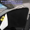 Blackout Sun Shade Front Side Wind, Car Window Sun Shade, Car Shade, Interior Temperature