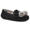 UGG Dakota Bow Pom 'Black' Women's 1124030-BLK