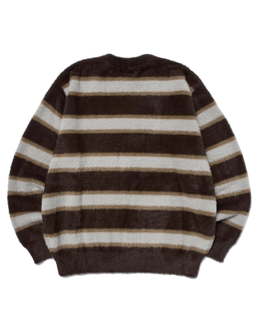 WKNDRS Striped Knit Sweater (Brown)