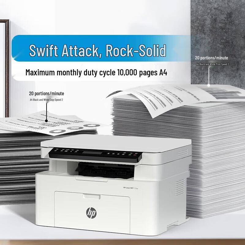 HP Black & White Laser Printers CN Plug (adapter Included)