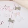 50Pcs Ribbon Resin Bow Nail Charm Parts 3D  Nail Art Decoration Accessories Supplies For Diy Korean Manicure Design