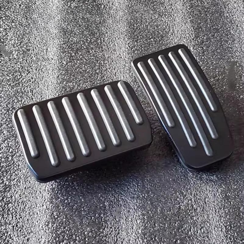 

Car Foot Pedal Accelerator Brake Pedal Cover Non-Slip Pad Accessories For TESLA model 3 -2025 чёрный