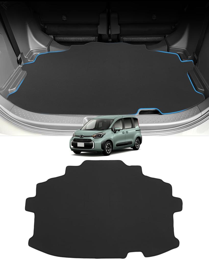 Mixsuper New Sienta Luggage Trunk Compatible with 10 Series SIENTA and MXPL15G 2022 Present Waterproof Luggage PVC Rollable Abrasion and Stain Easy