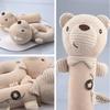 Plush Newborn Comfort Toy Cartoon Animals Infant Rattle Creative Baby Hand Shaker