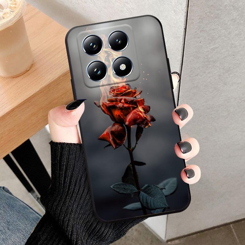 Für Xiaomi 14T Pro 5G Handyhüllen Modisch Bedruckte Weiche Silikon Stoßfeste Schutzhülle Für Xiaomi 14T TPU Stoßfängerhüllen