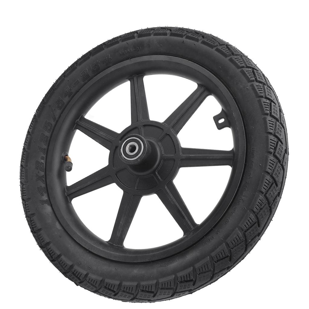 14 X 2.125 54 254 Wheel Rim Tires Rubber with Inner Tube Electric Bike Tyre for Electric Scooter Bicycle Tricycle