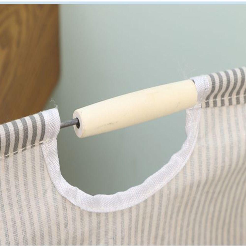 With Handle Laundry Basket Collapsible Laundry Storage Hamper  Bathroom Accessories