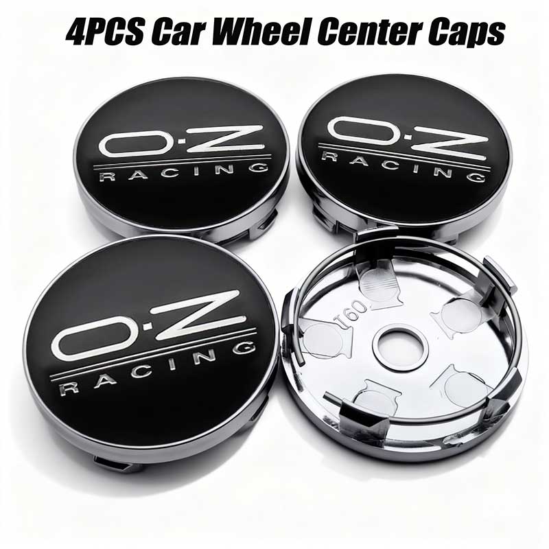 4PCS 56mm 60mm Car Wheel Center Caps Sticker Universal Fit Wheel Hub Covers for Sedan SUV Truck Auto Decoration Parts