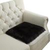 Fluffy Display Dressing Table Mat 45*45cm Shaggy Fur Rugs Sofa Pillow Cushion Chair Cover