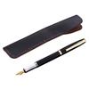 Vintage Style Fountain Pen Storage Bag Genuine Leather Sleeve Pouch Case Holder