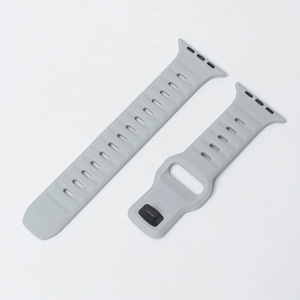 TPU Case+Silicone Strap for Apple Watch Band Ultra 49mm Sport Band for Iwatch Series10 9 8 7 6 SE 5 4 46mm 45mm 44mm 41 40 42mm