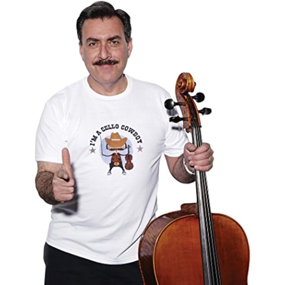 D'Addario DF118L Cello Cowboy T-Shirt - L