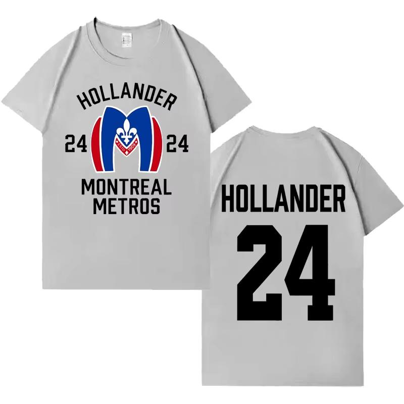 Heated Rivalry Shane Hollander 24 Montreal Metros Trendy Tee Shirt Mens Womens Gothic 2026 Pure Cotton Casual Graphics Tshirts