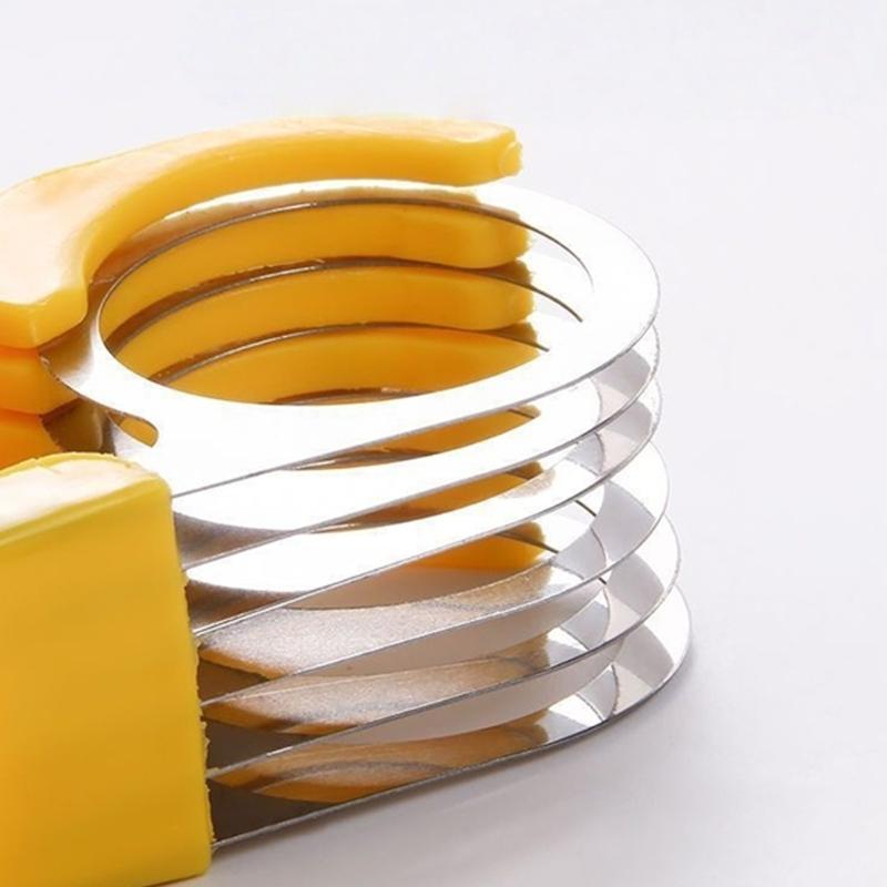 Handheld Multipurpose Fruits Vegetables Cutter Banana Slicer Tool With Ergonomic Handle Secure Simple Maintain