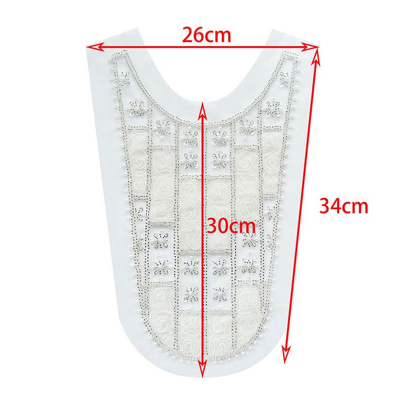 Korean Version Of Heavy Industry Nail Beads Clothing Collar Flower Three-In-One Embroidered Bead Tube Sequined Snowflake Beads Accessories Pendant