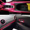 Honda XRV Vezel Gear Shift Console Carbon Fiber Interior Stickers