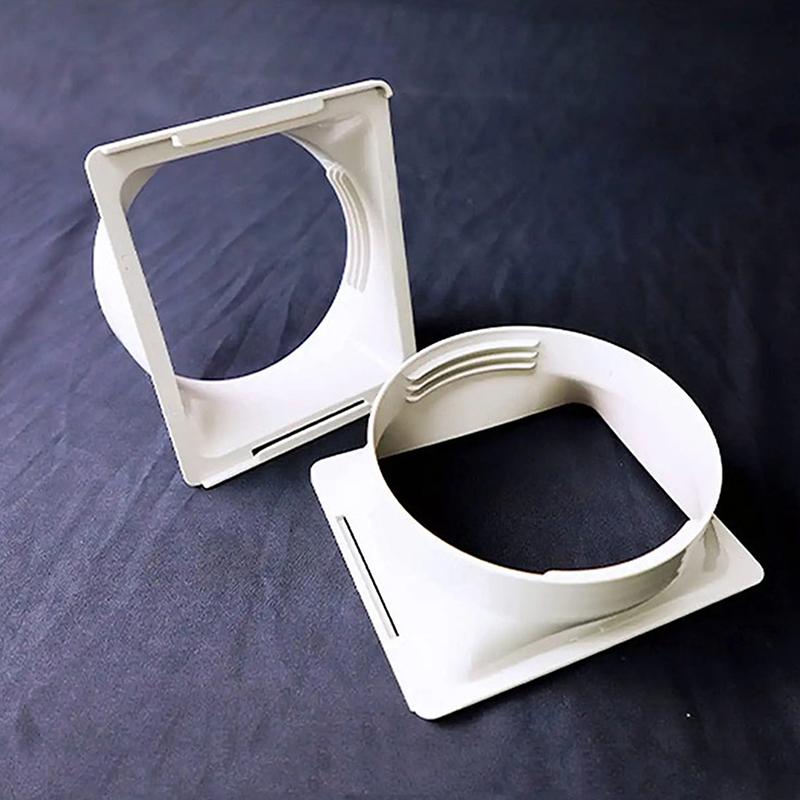 15CM Quadratischer Tragbarer Klimaanlagen Abluftkanal Schnittstellenrohr Schlauchverbinder Adapter Klimaanlagenzubehör