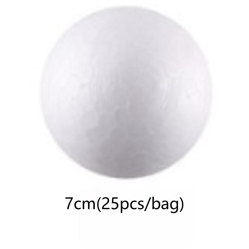 DIY Party Wedding Ball Spheres Christmas Decoration Modeling Craft Solid Polystyrene Foam Balls Round Spheres DIY Stuff