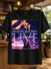 Best Of Live Purple Concert Stage Photo Large Live Letters And Glamorous Perforunisexce Collage Unisex All TShirt