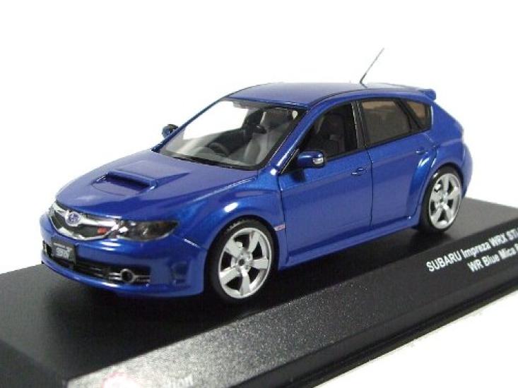 Kyosho Subaru Impreza WRX STI 2008 WR Blue Mica 1/43 JC57003BM