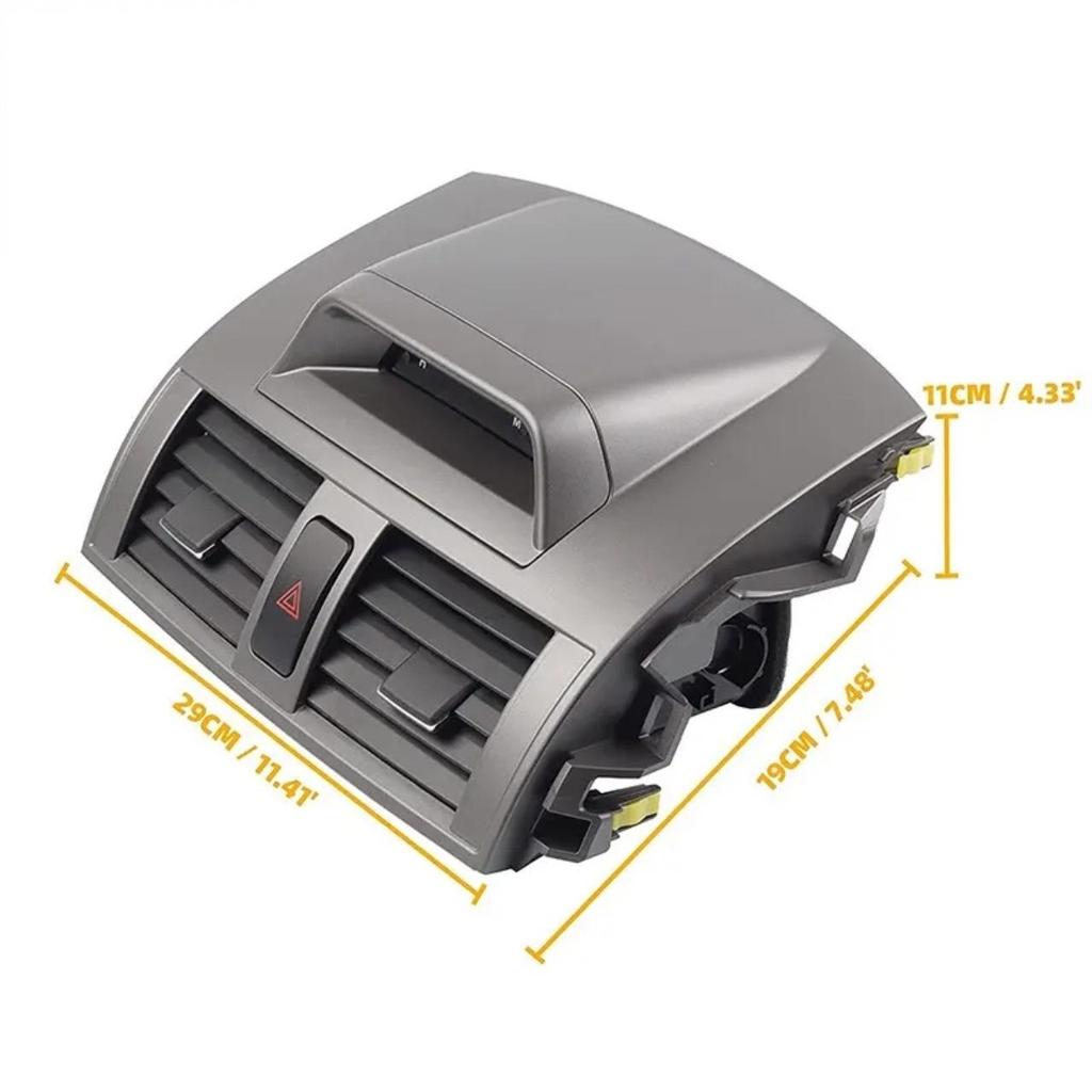 Corolla 07-13 Model Clock Version A/C Vent Assembly