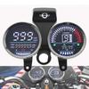 Digital Display Cluster Speedometer Odometer Dashboard Suitable for GN125 Waterproof Motorbike Instrument LED Tachometer