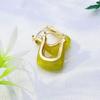 KC Gold Fashion Korean Style U-Shaped Celebrity Design Earrings