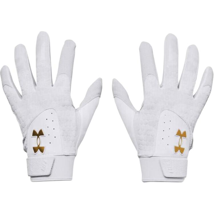Under Armour Gloves Men s White 1378760-100/XYY202505150/56649 L