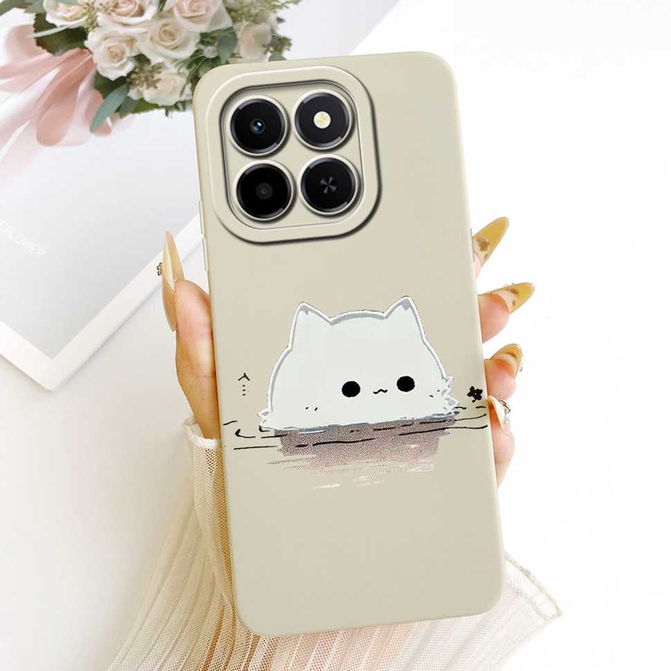 For Honor X6c Case Beautiful Sunflower Shockproof Protection Phone Case For Honor X 6c X 6b X6b X 6a X6a 4G Soft Silicon Cover