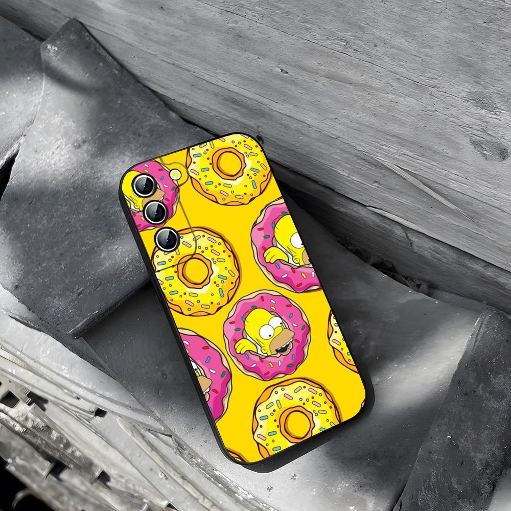 Phone Case For Samsung Galaxy S24 S25 S26 S22 S23 S25 S21 Ultra Fe Plus A16 A55 A54 A24 A52 Coque TheS S-Simpsons