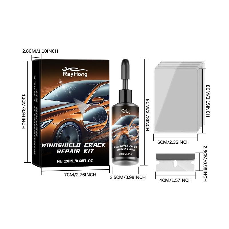 Windshield Crack Repair Fluid Car Window Repair Resin Windscreen Scratch Crack Restore Fluid Glass Curing Glue Car Accessories