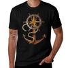 Rudder and Anchor TShirt Soft Lightweight Cotton TShirt
