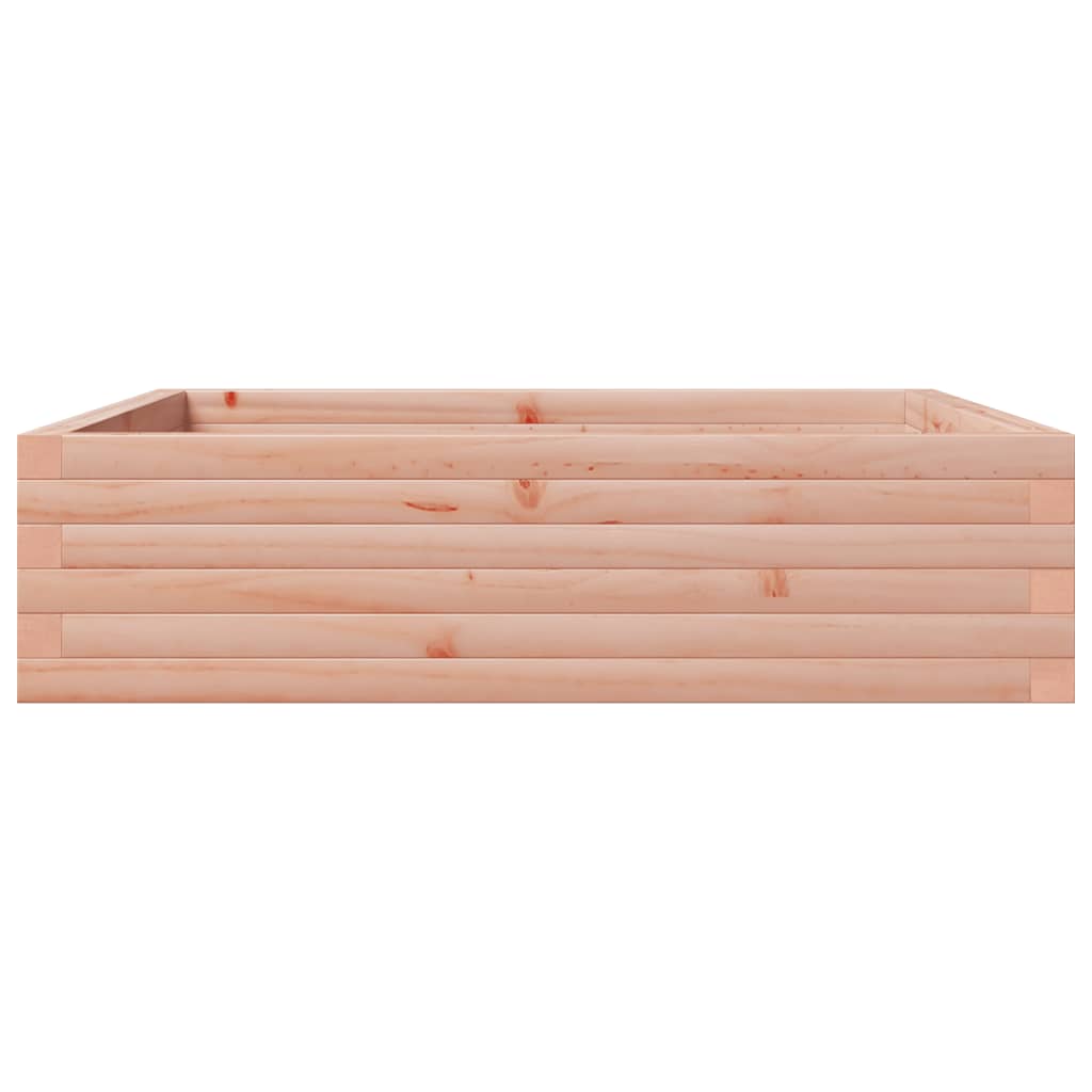 Plant Pot 90x90x23 Cm Solid Douglas Fir Wood