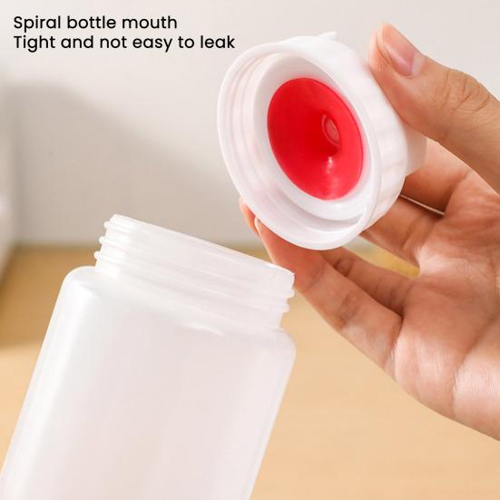Dávkovač koření Stlačovací láhev na omáčku Velká kapacita Opakovaně použitelná nádoba na koření Dvojitá hlava Kuchyňské náčiní na tekutiny Omáčky