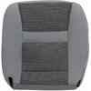 GXARTS Driver Side Bottom Replacement Cloth Seat Cover Light Gray Compatible with Dodge Ram 1500 2500 3500 4500 5500 2006 2007 2008 2009 2010