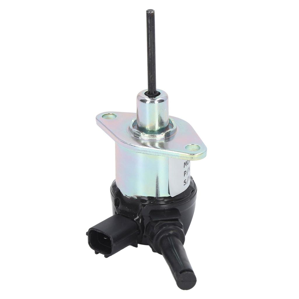 12V DC Fuel Shutdown Solenoid Valve 1A021‑60017 Engine Cut Down Flameout Valve for Kubota V2003