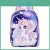 Zaino Carino Casual per l'Asilo per Bambine con Design a Pony Leggero ed Elegante